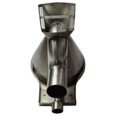 Southern Cross Toilet Southern Cross 304 Stainless Steel Pedestal Toilet Pan - P Trap